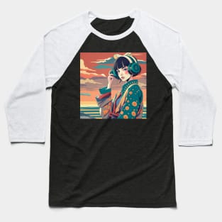 Anime art Baseball T-Shirt